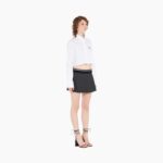 GLEN PLAID MINI SKIRT