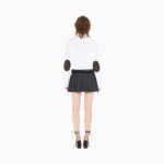 GLEN PLAID MINI SKIRT
