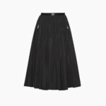 FULL TECHNICAL SILK SKIRT