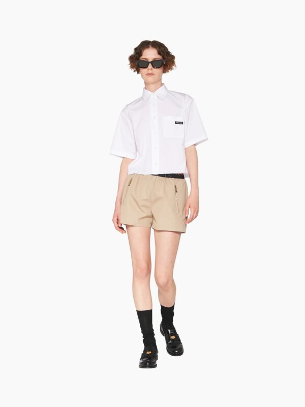 POPLIN CROPPED SHIRT