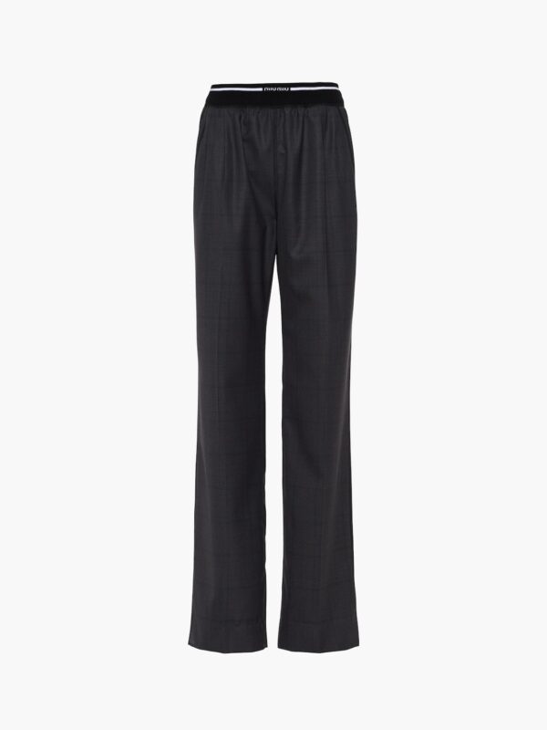 GLEN PLAID PANTS