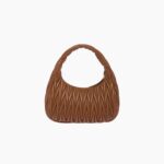 MIU WANDER MATELASSÉ NAPPA LEATHER BAG