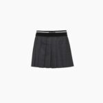 GLEN PLAID MINI SKIRT
