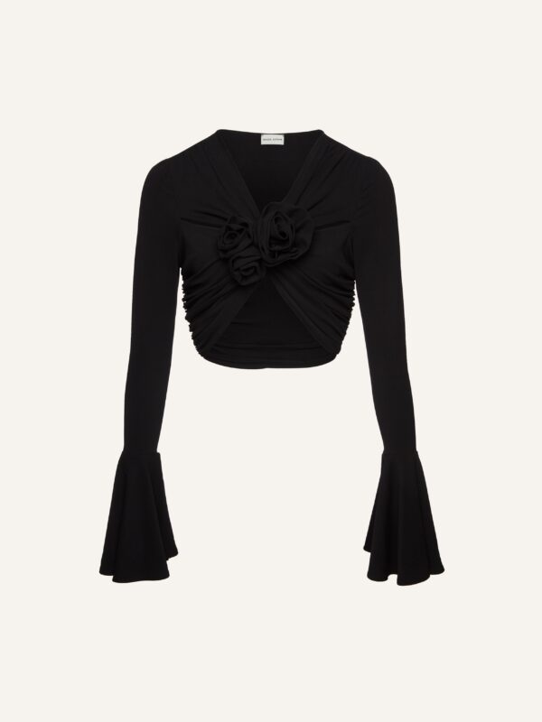 BELL SLEEVES CROP TOP