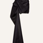 DRAPED MINI SKIRT