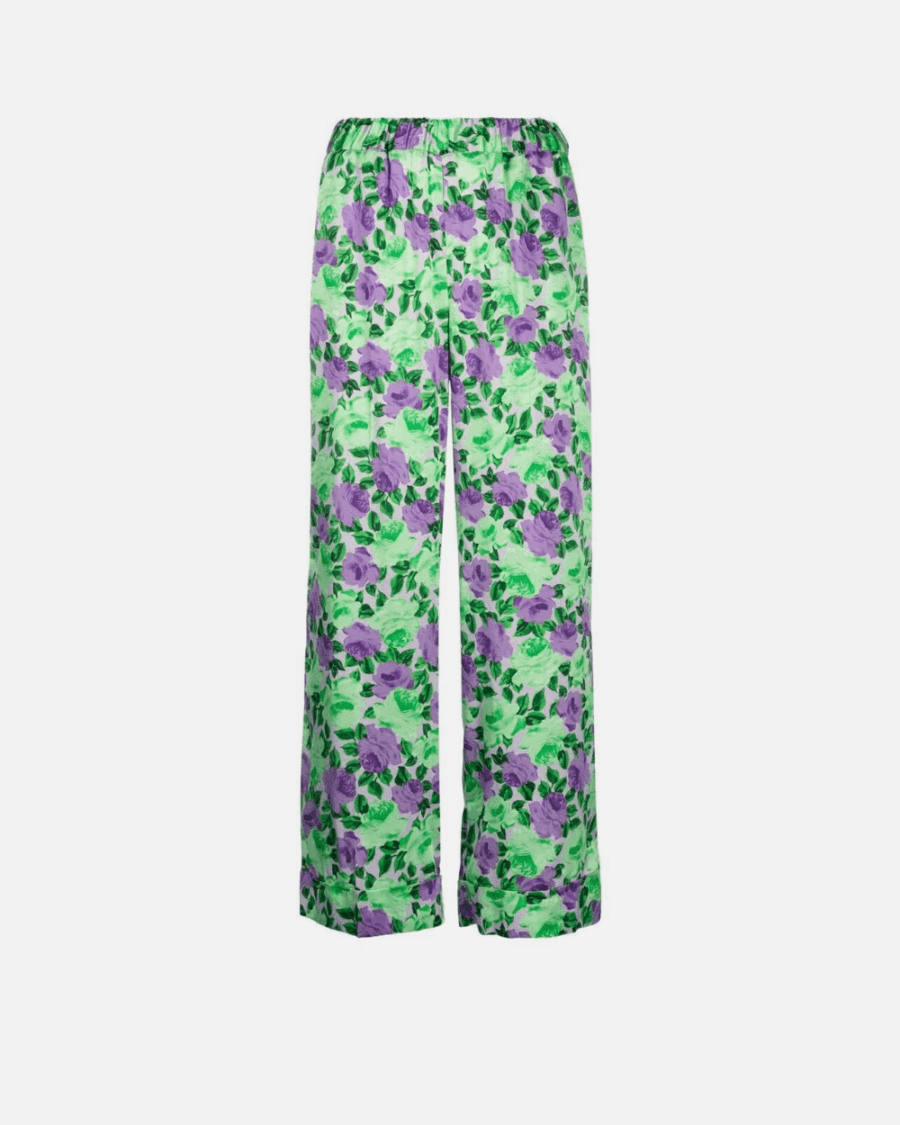 FLORAL PRINTED PANTS