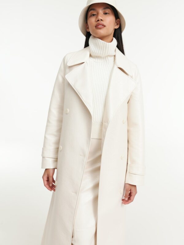 SHINY STATEMENT COAT