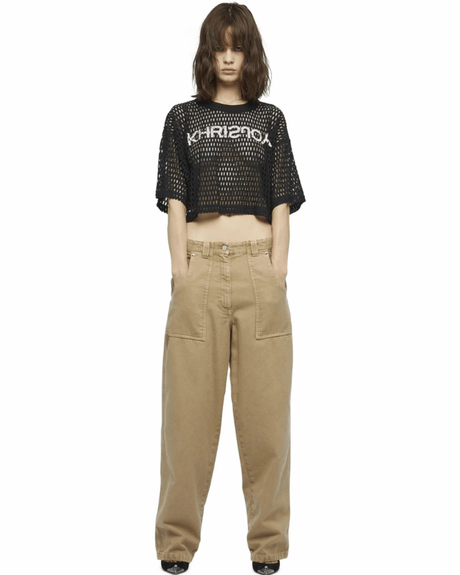 BOXY T-SHIRT MESH
