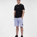 COTTON FLEECE CARGO SHORTS