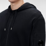 LIGHT FLEECE ZIPPED HOODIE