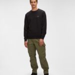 COTTON FLEECE LOGO SWEATSHIRT