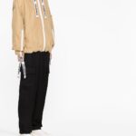 LOGO TAPE HOODED WINDBREAKER