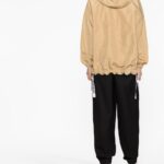 LOGO TAPE HOODED WINDBREAKER