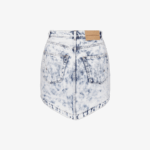 SNOW DENIM MINI SKIRT