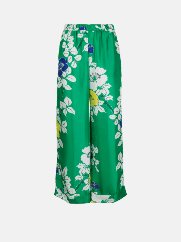 FLORAL PRINT PANTS