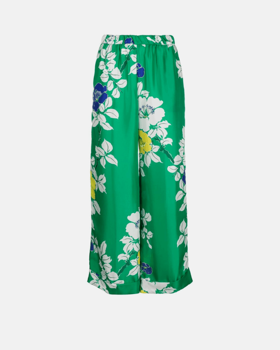 FLORAL PRINT PANTS