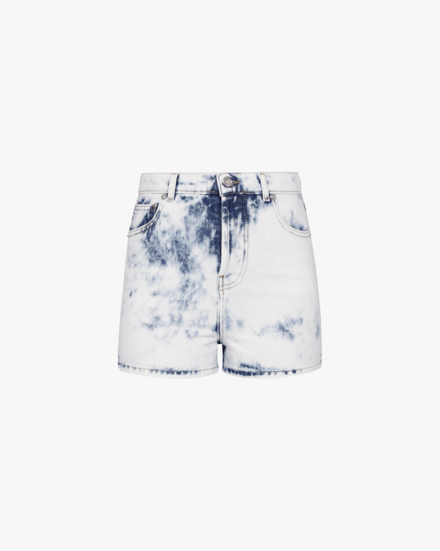 SNOW DENIM SHORTS