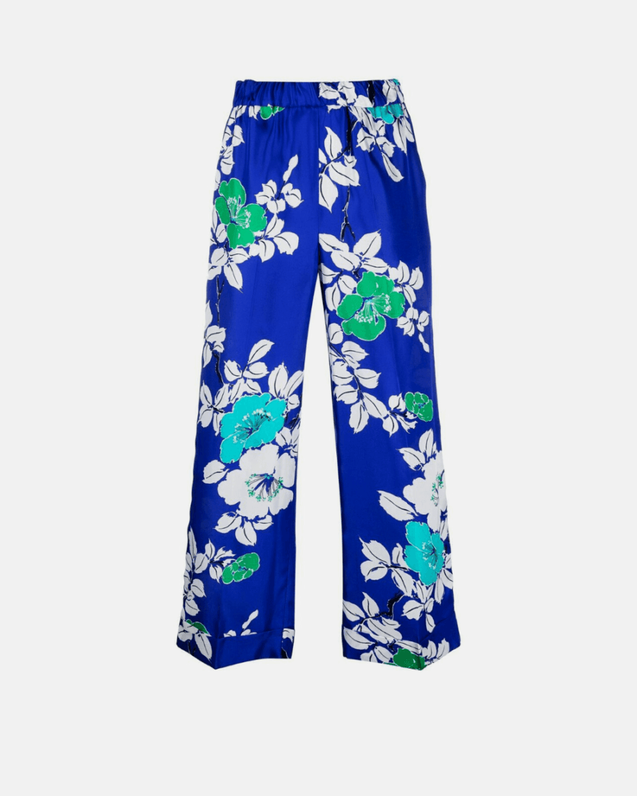 FLORAL PRINT PANTS