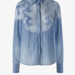 LACED MAROCAIN SHIRT