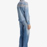 LACED MAROCAIN SHIRT