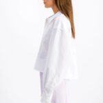 BABY CHLOE WHITE BROD PARMA SHIRT