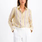 REGINA BAYADERE STRAW SHIRT