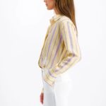REGINA BAYADERE STRAW SHIRT