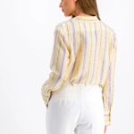 REGINA BAYADERE STRAW SHIRT