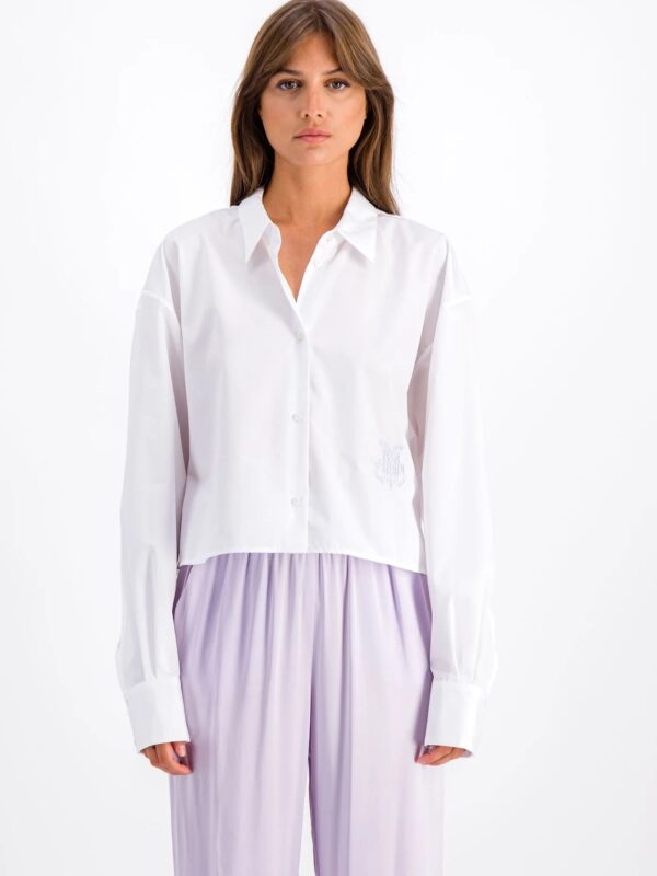 BABY CHLOE WHITE BROD PARMA SHIRT