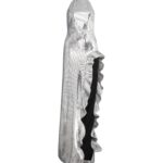SEQUIN RUFFLE GOWN