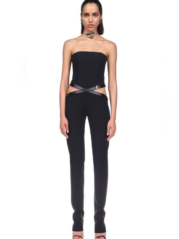 CROSS WAIST JUMPSUIT