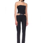 CROSS WAIST JUMPSUIT
