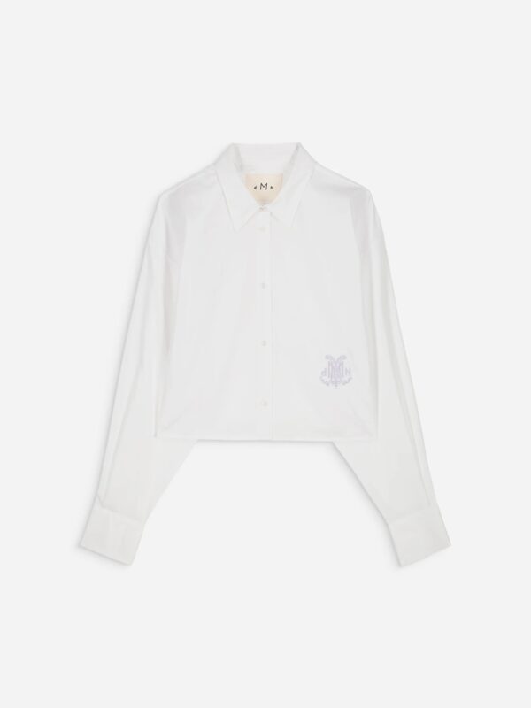 BABY CHLOE WHITE BROD PARMA SHIRT