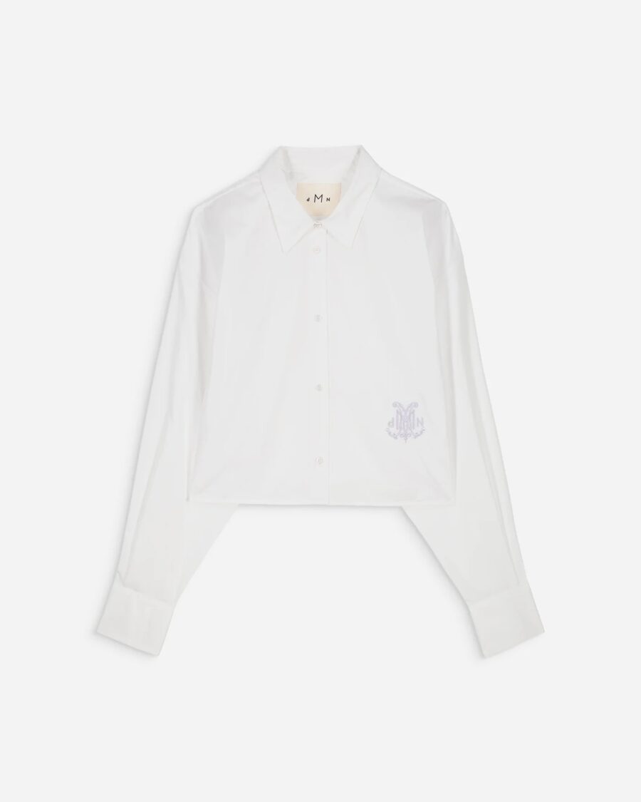 BABY CHLOE WHITE BROD PARMA SHIRT