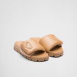 SOFT PADDED NAPPA LEATHER SLIDES