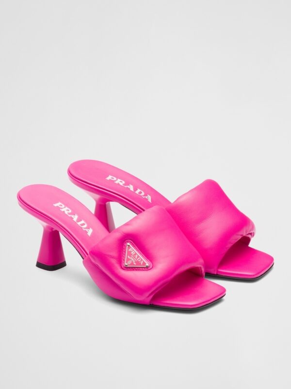 PADDED NAPPA LEATHER 65 SANDALS