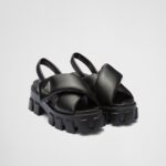 MONOLITH PADDED NAPPA LEATHER SANDALS
