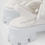 MONOLITH PADDED NAPPA LEATHER SANDALS