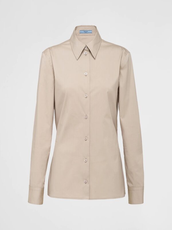 STRETCH POPLIN SHIRT