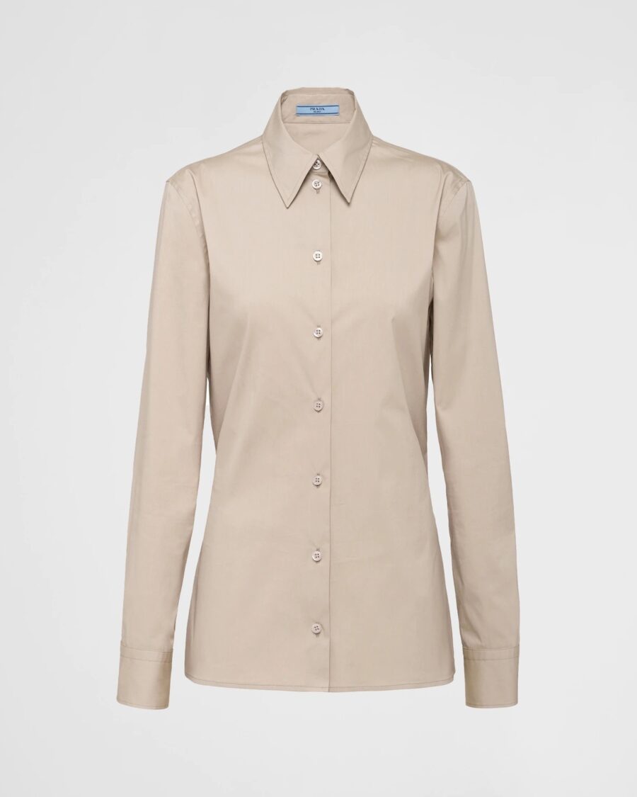 STRETCH POPLIN SHIRT