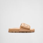 SOFT PADDED NAPPA LEATHER SLIDES