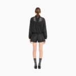 TECHNICAL SILK BLOUSON JACKET