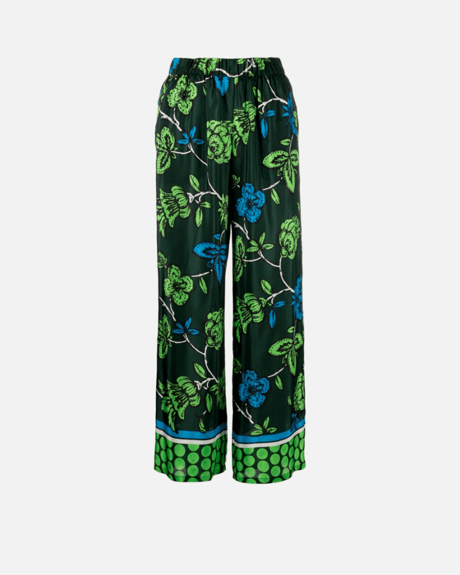 FLORAL PRINTED PANTS