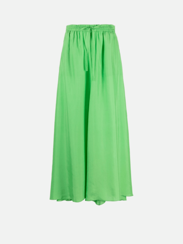 MIDI SILK SKIRT