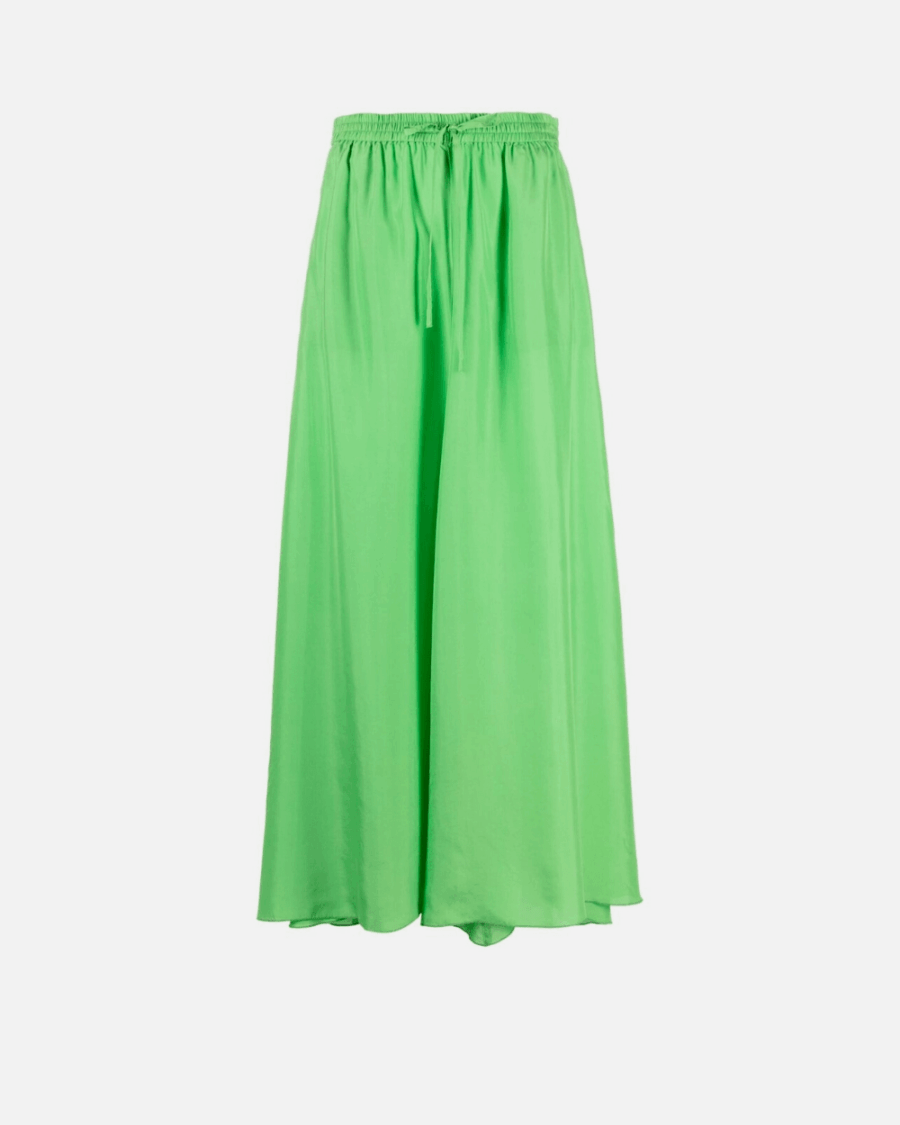 MIDI SILK SKIRT