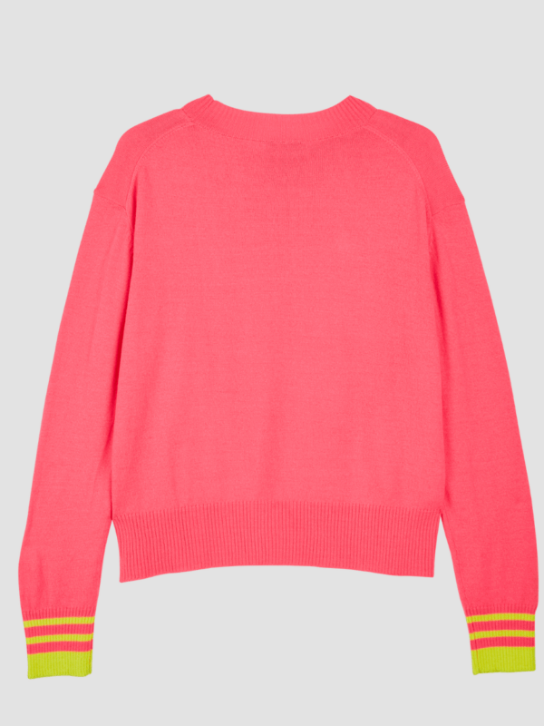 FLOWER EMBROIDERED SWEATER