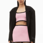 CRYSTAL TRIM MINI SKIRT