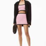 CRYSTAL TRIM MINI SKIRT