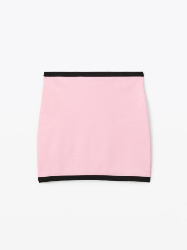 CRYSTAL TRIM MINI SKIRT