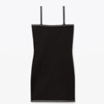 CRYSTAL TRIM BODYCON DRESS